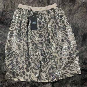 Goldie London Sequin Skirt